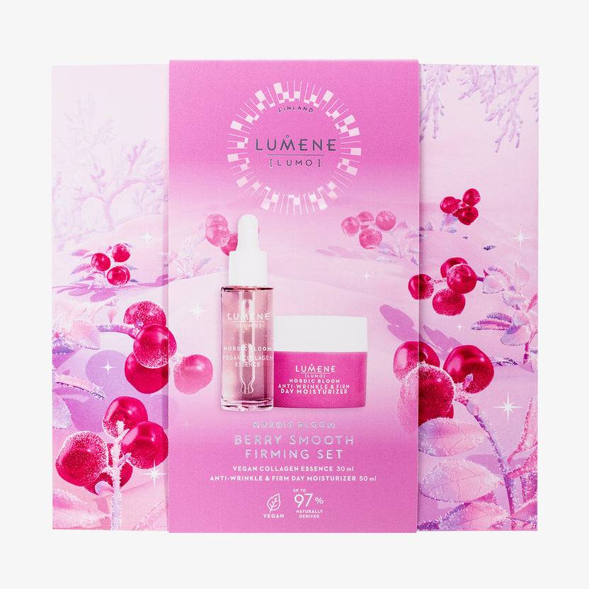 Lumene NORDIC BLOOM [LUMO] BERRY SMOOTH FIRMING SET 2024 (80ml) Flash Sale