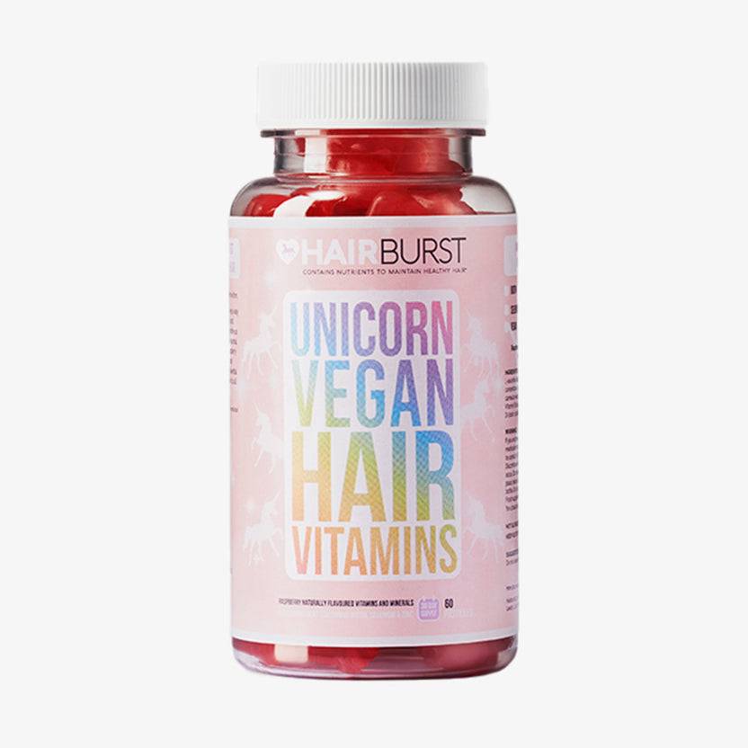 Hairburst Chewable Unicorn Vegan Vitamins 1 Month Begrenzt auf 3 Tage