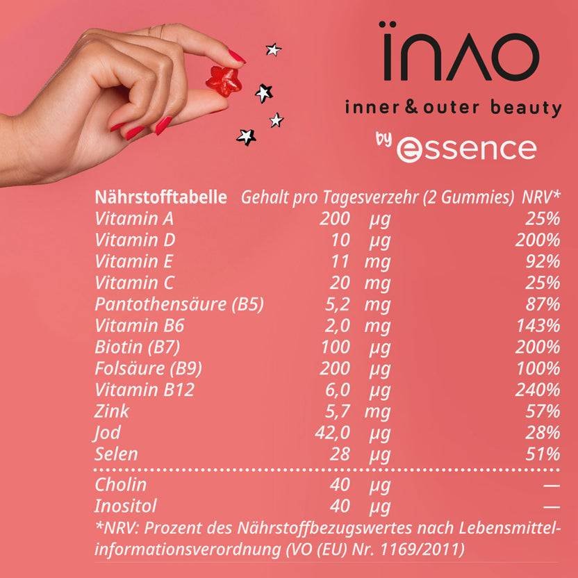 INAO by Essence Hair Yeah Gummies 6 Month Bundle (972g) Speichern exportieren