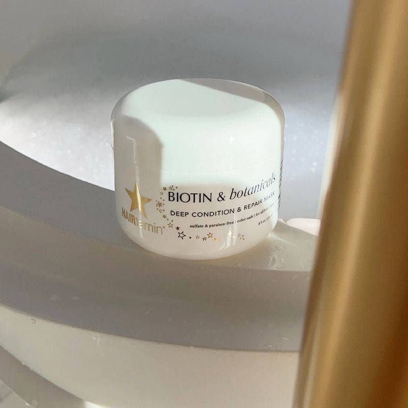 HAIRtamin Biotin & Botanicals Deep Condition & Repair Hair Mask (236ml) Flash Sale