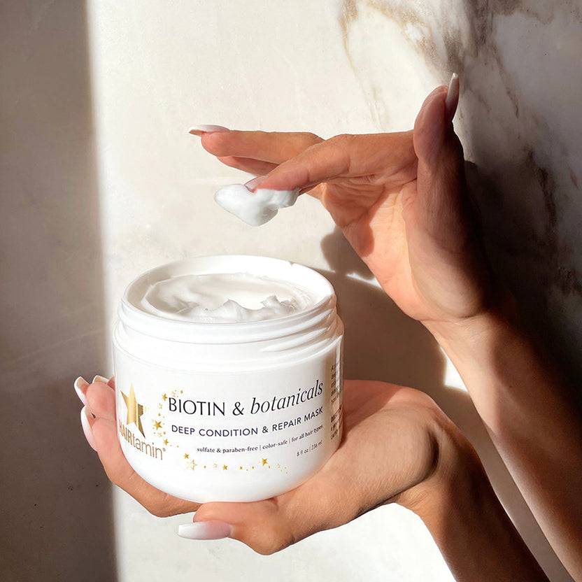 HAIRtamin Biotin & Botanicals Deep Condition & Repair Hair Mask (236ml) Flash Sale