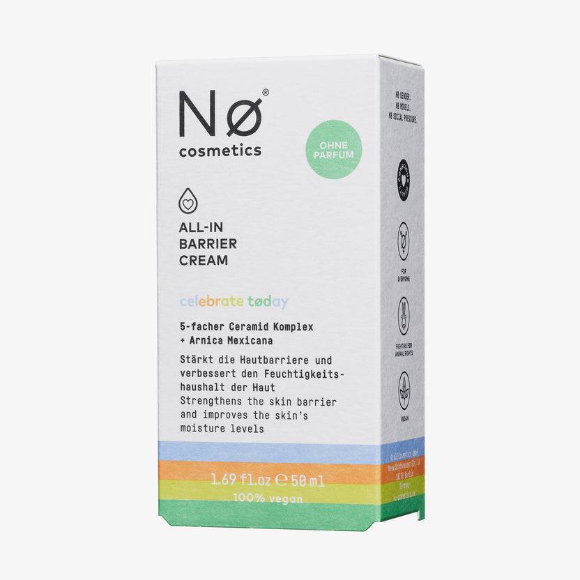 Nø Cosmetics celebrate tøday All-In Barrier Cream (50ml) Räumungsverkauf