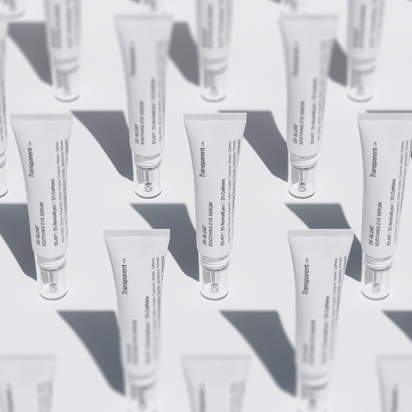 Transparent Lab De-Bloat Soothing Eye Serum (15ml) Kostenlose Rückgabe