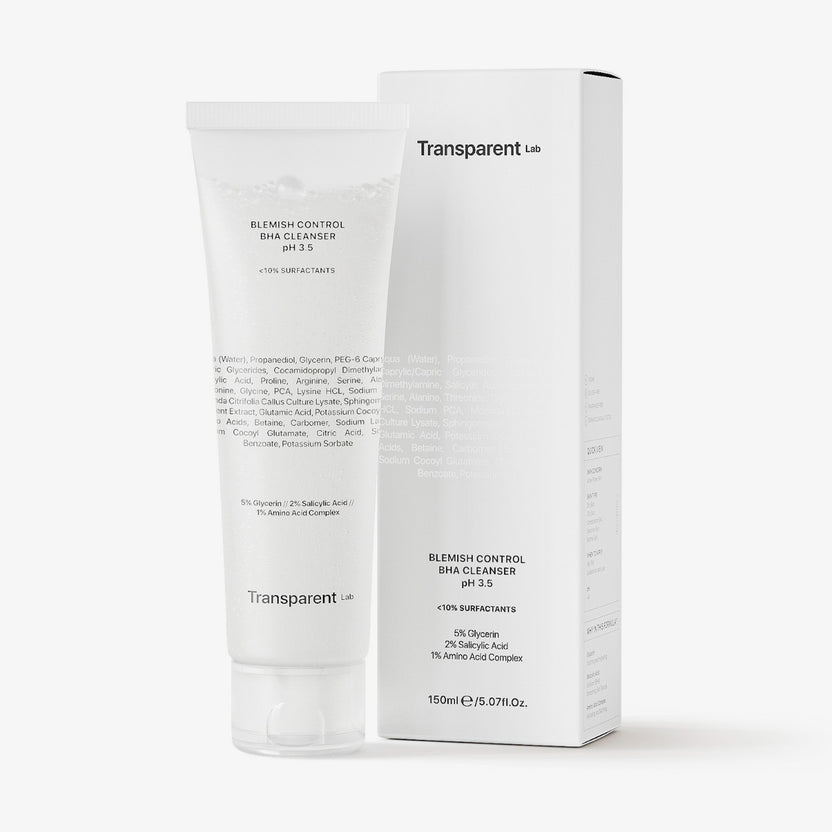 Transparent Lab Blemish Control BHA Cleanser Sonderangebot der Fabrik