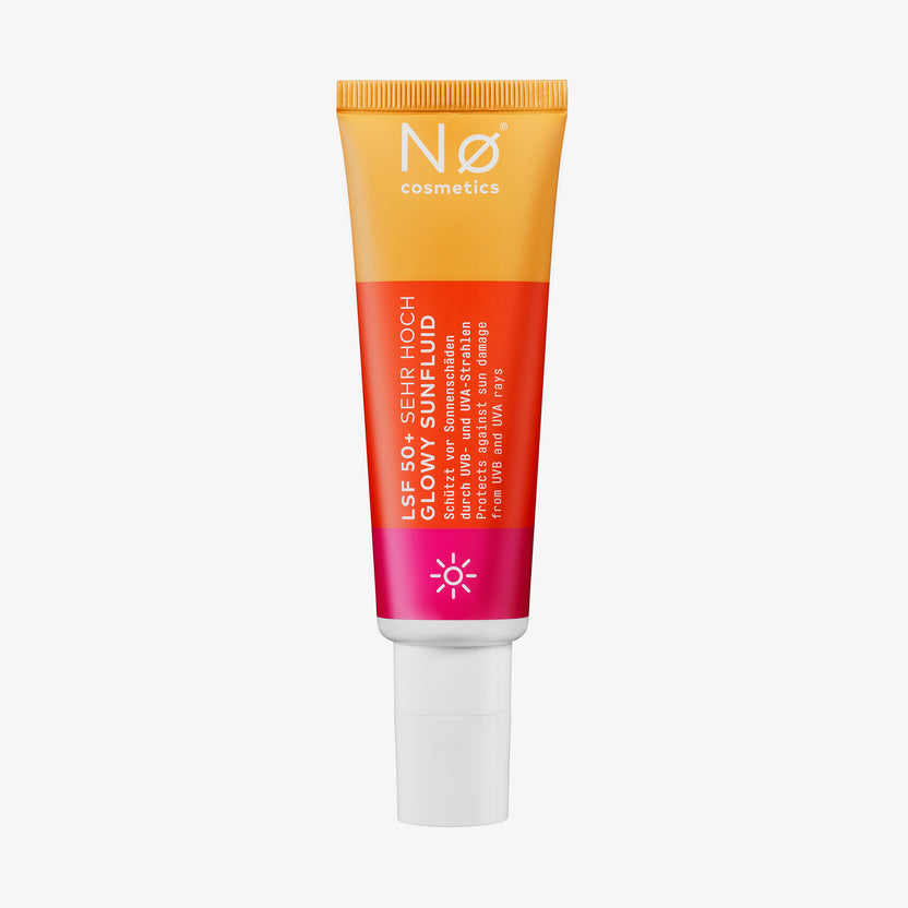 Nø Cosmetics luminous tøday LSF 50+ Glowy Sunfluid (50ml) Vierteljährliche Förderung