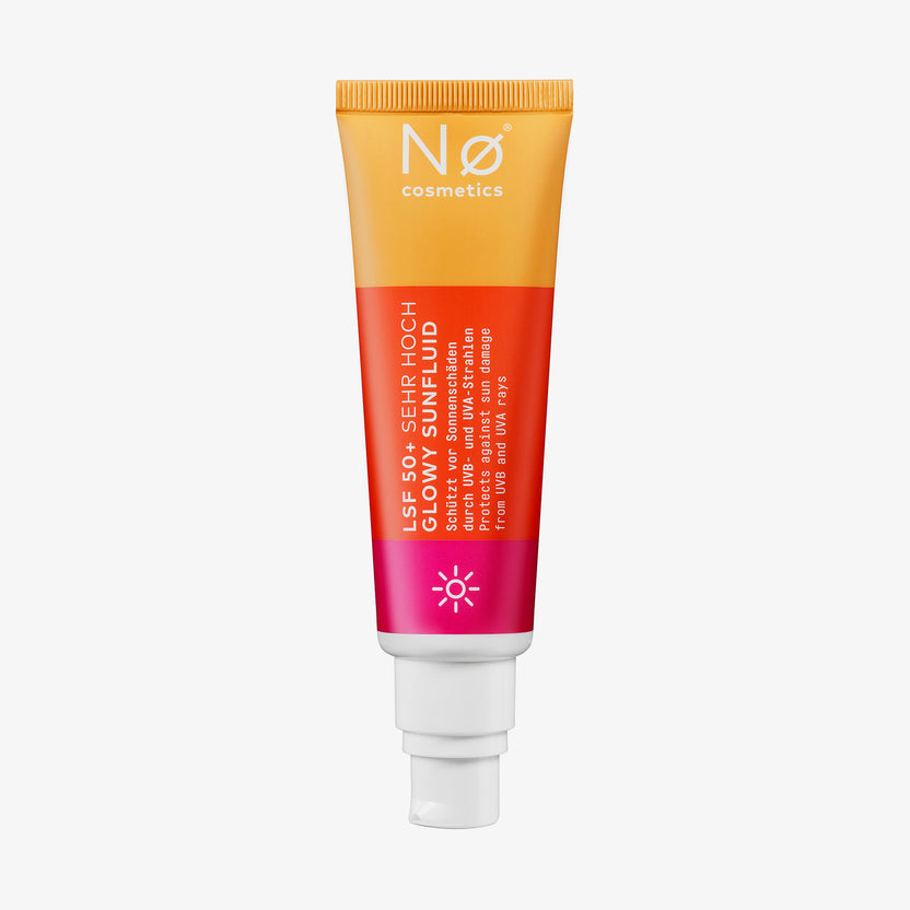 Nø Cosmetics luminous tøday LSF 50+ Glowy Sunfluid (50ml) Vierteljährliche Förderung