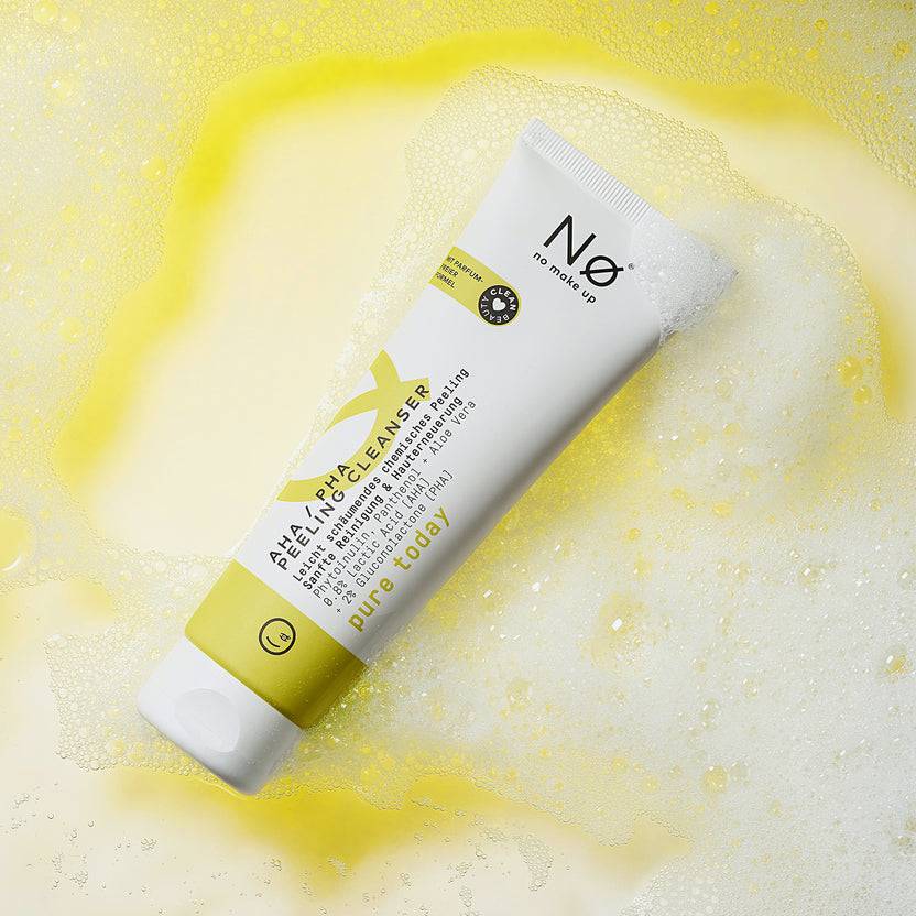 Nø Cosmetics pure tøday AHA/PHA Peeling Cleanser (125ml) Super Rabatt