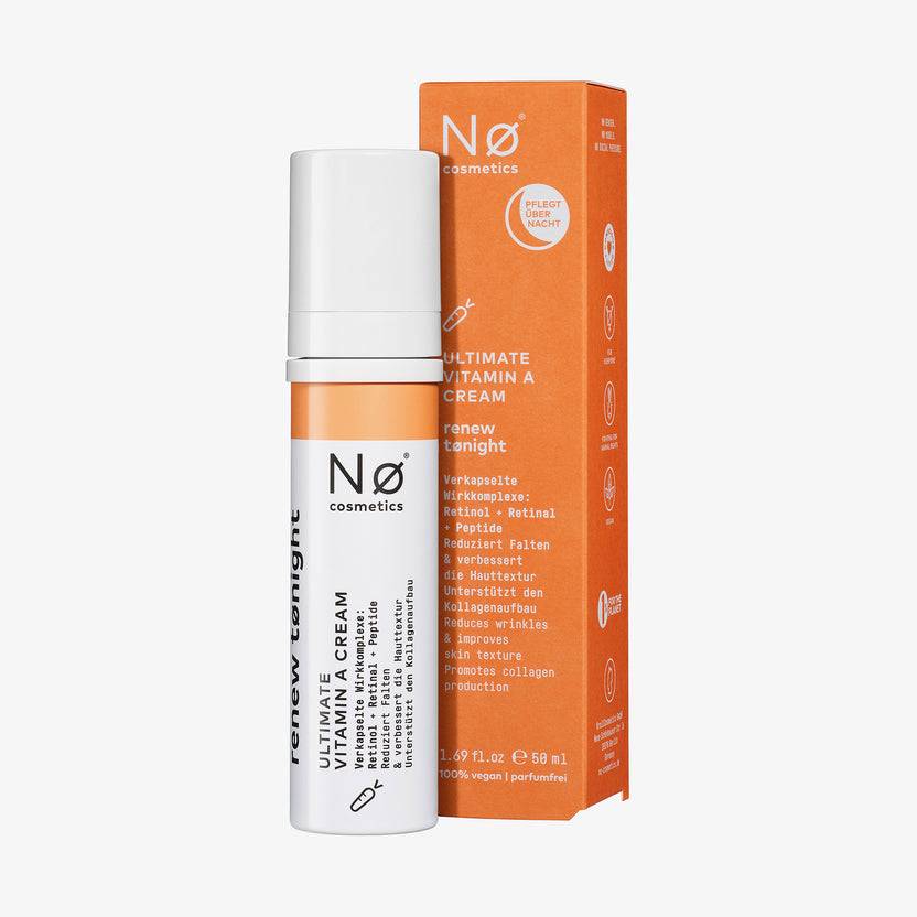 Nø Cosmetics renew tønight Ultimate Vitamin A Cream (50ml) Fabrik Onlineshop