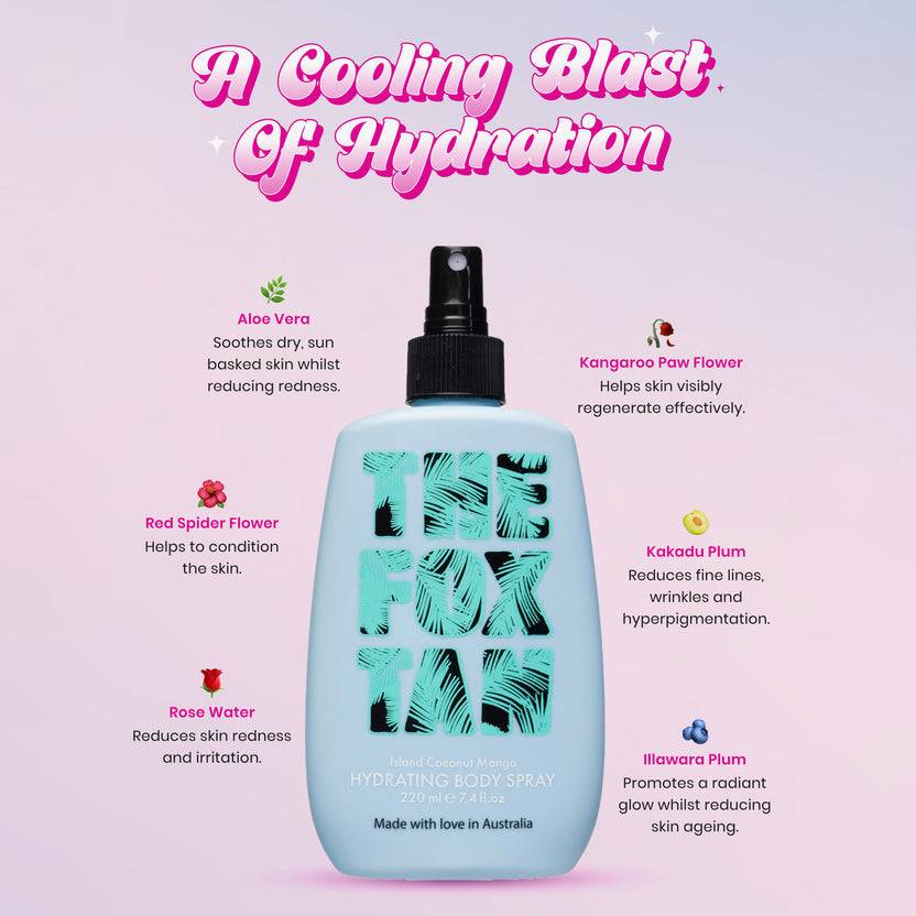 The Fox Tan Hydrating Body Spray (220ml) Heißer Verkauf