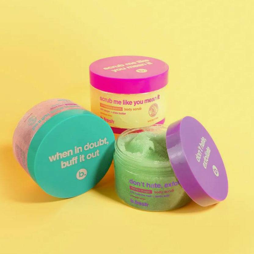 b.fresh when in doubt, buff it out - body scrub (200g) Online Outlet