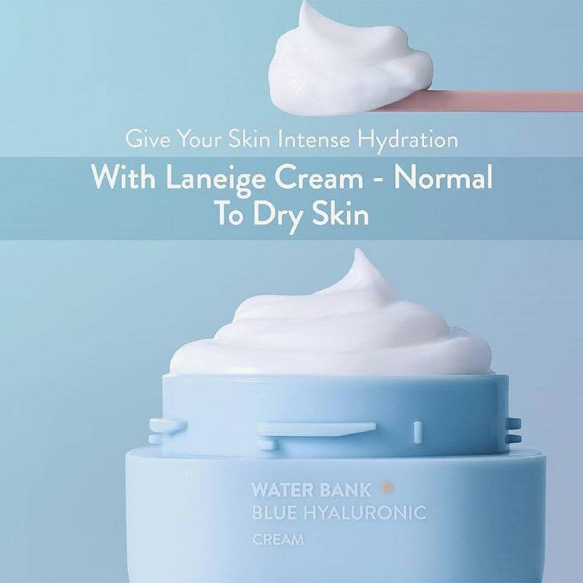 Laneige Water Bank Blue Hyaluronic Cream For Normal to Dry Skin (50ml) Tiefpreis