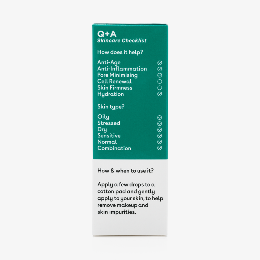 Q + A Skin Niacinamide Daily Toner 100ml (100ml) Letzte 2 Tage