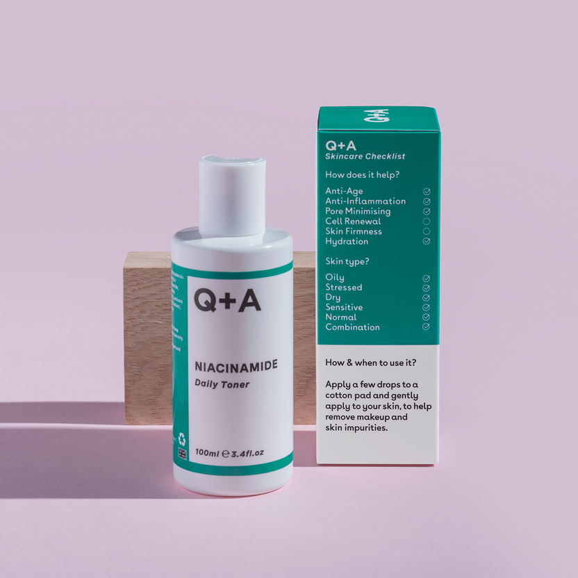 Q + A Skin Niacinamide Daily Toner 100ml (100ml) Letzte 2 Tage