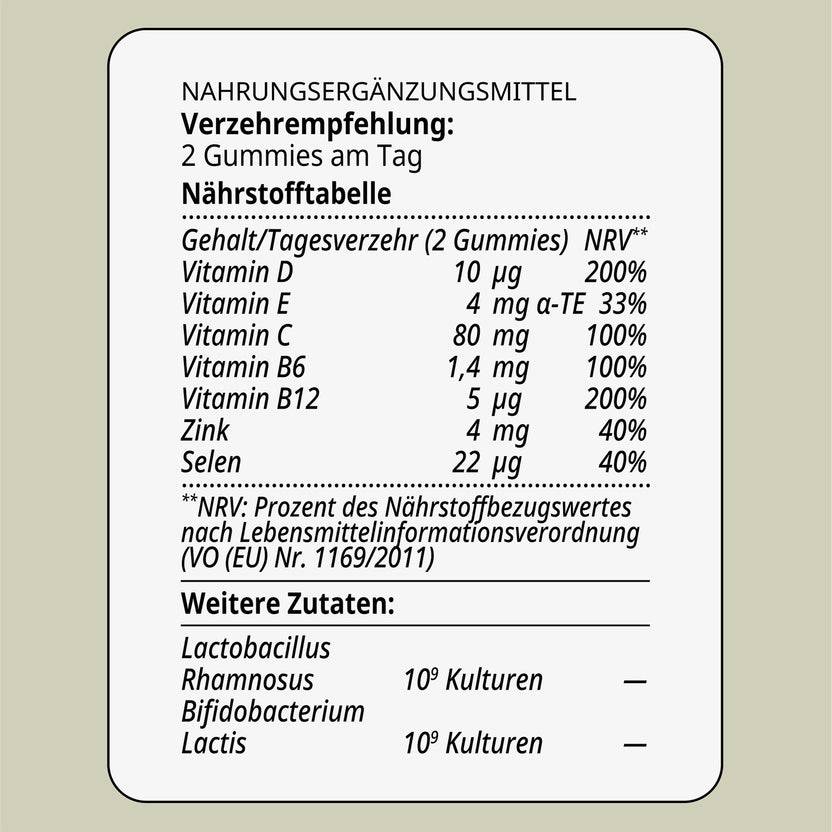 INAO by Essence Immune Tune Gummies 3 Month Bundle Neueste Stile
