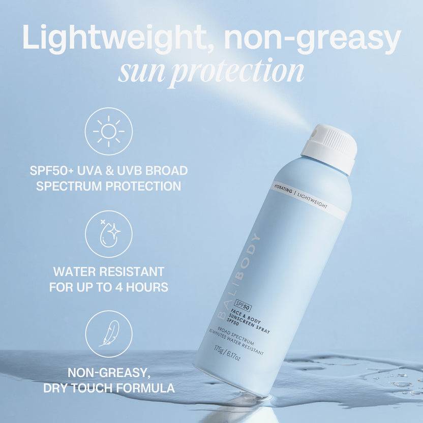 Bali Body Face & Body Sunscreen Spray SPF50+ (175g) Black Friday Preise