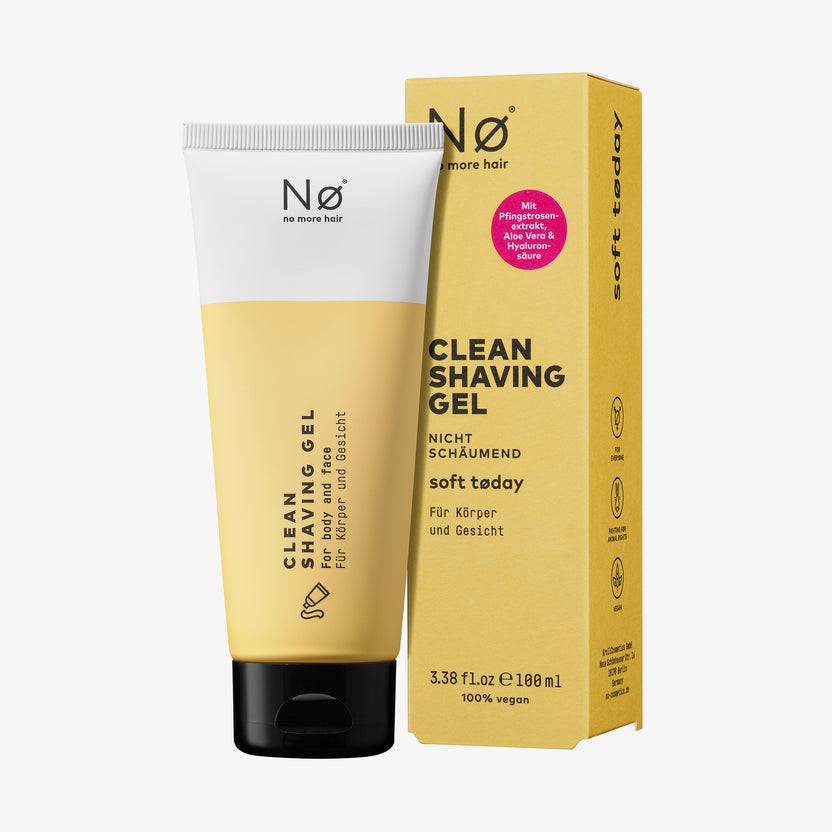 Nø Cosmetics soft tøday Clean Shaving Gel (100ml) zollfrei