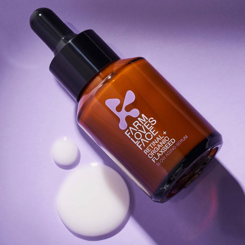 Farm Loves Face Retinal + Organic Flaxseed Slow Aging Serum (28ml) Fabrik Onlineshop