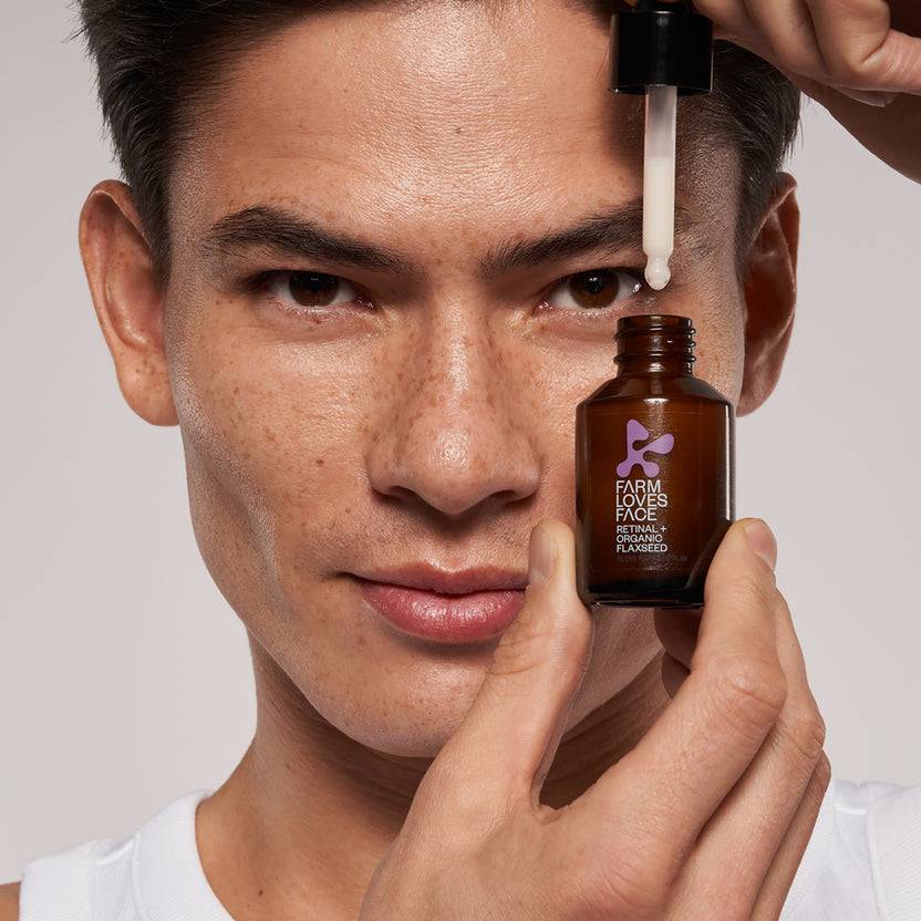 Farm Loves Face Retinal + Organic Flaxseed Slow Aging Serum (28ml) Fabrik Onlineshop
