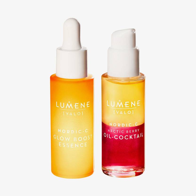 Lumene NORDIC-C [VALO] Essence + Oil-Cocktail Duo Set (60ml) Weihnachtsangebot