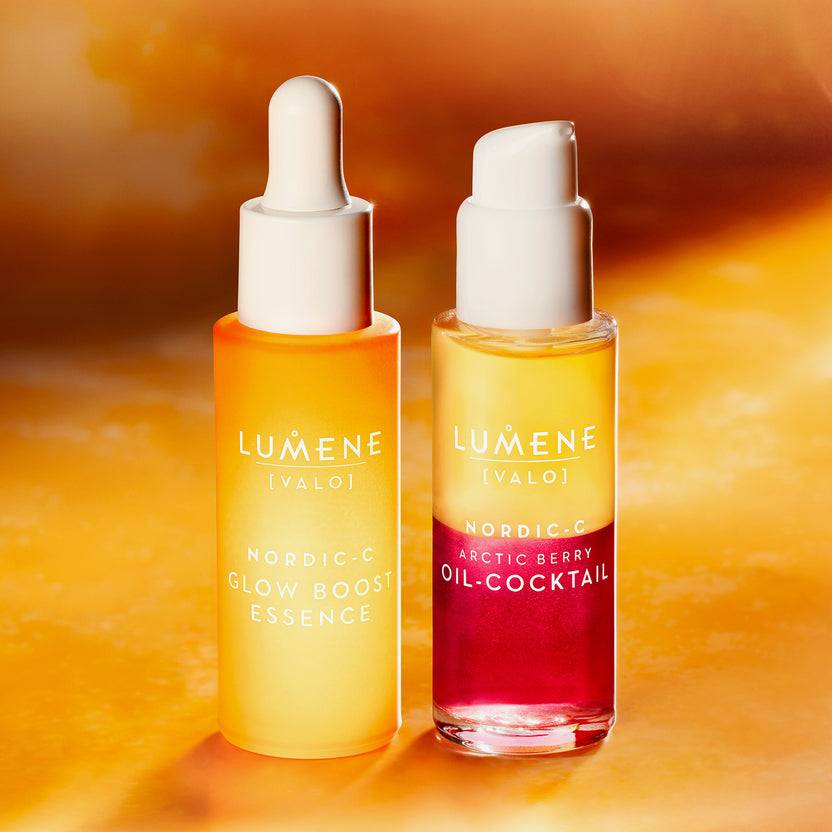 Lumene NORDIC-C [VALO] Essence + Oil-Cocktail Duo Set (60ml) Weihnachtsangebot