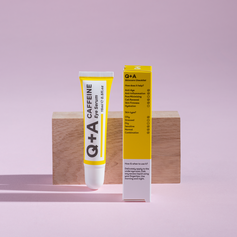 Q + A Skin Caffeine Eye Serum 15ml (15ml) Heißer Verkauf