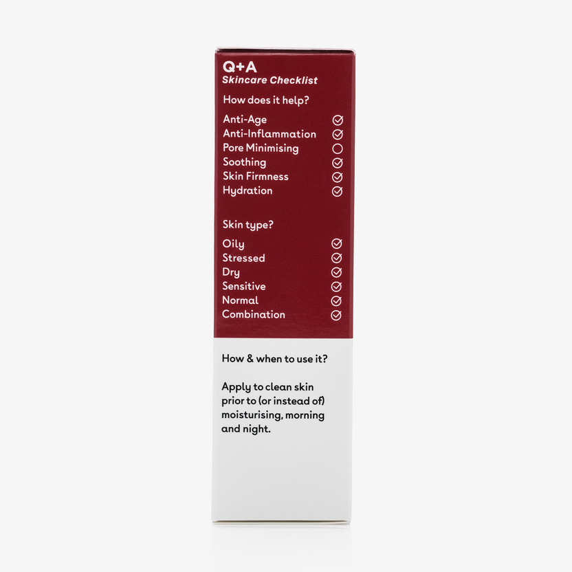 Q + A Skin Hyaluronic Acid Facial Serum 30ml (30ml) Zeitlich begrenztes Angebot