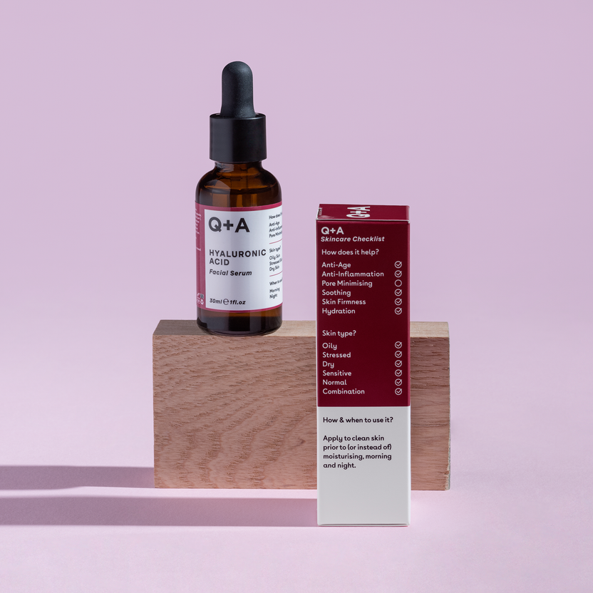 Q + A Skin Hyaluronic Acid Facial Serum 30ml (30ml) Zeitlich begrenztes Angebot