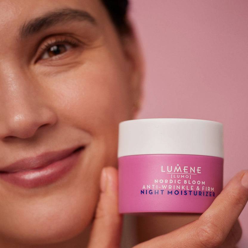 Lumene NORDIC BLOOM [LUMO] Anti-wrinkle & Firm Night Moisturizer (50ml) Super Sparpreis