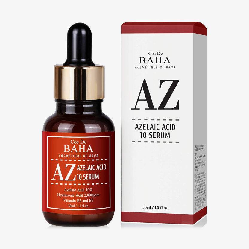 Cos de Baha Azelaic Acid 10% Serum 30ml (AZ) (30ml) 50% Rabatt für begrenzte Zeit