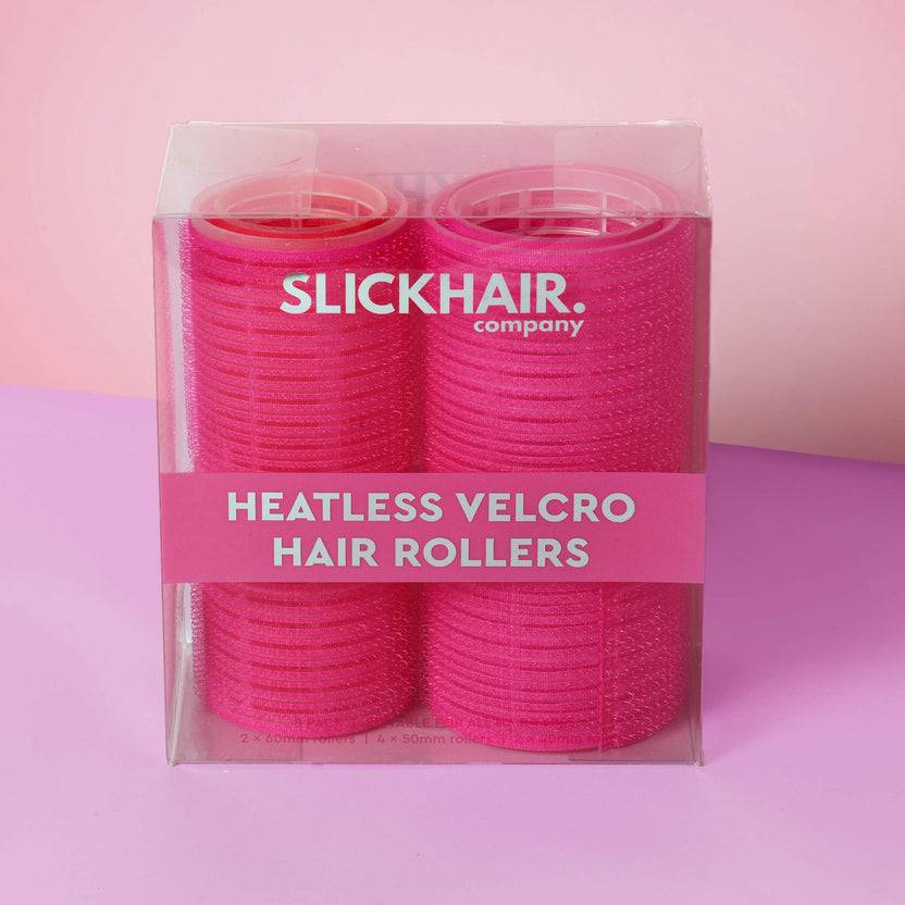 Slick Hair Heatless Velcro Hair Rollers (8 Pack) Super Sparpreis