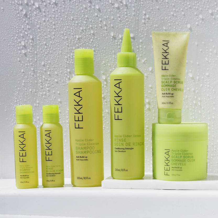 FEKKAI Apple Cider Triple Cleanse Shampoo (250ml) Neueste Stile