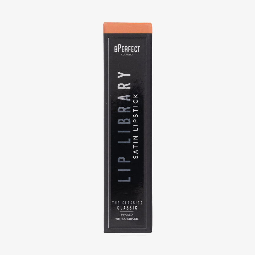 BPerfect Cosmetics Lip Library Satin Lipstick (3g) Rabatte dieses Monats