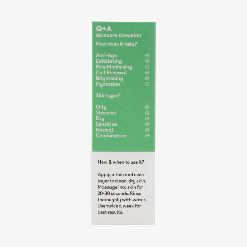 Q + A Skin Apple AHA Exfoliating Gel (75ml) Rabatt
