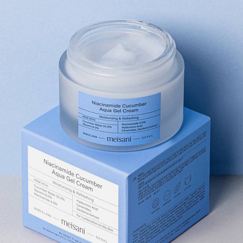 meisani Niacinamide Cucumber Aqua Gel Cream (50ml) Versandkostenfrei