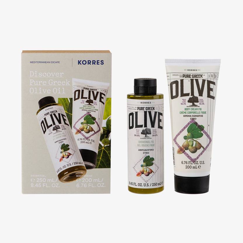 KORRES OLIVE & FIG Körperpflege Set (450ml) Saisonschlussverkauf