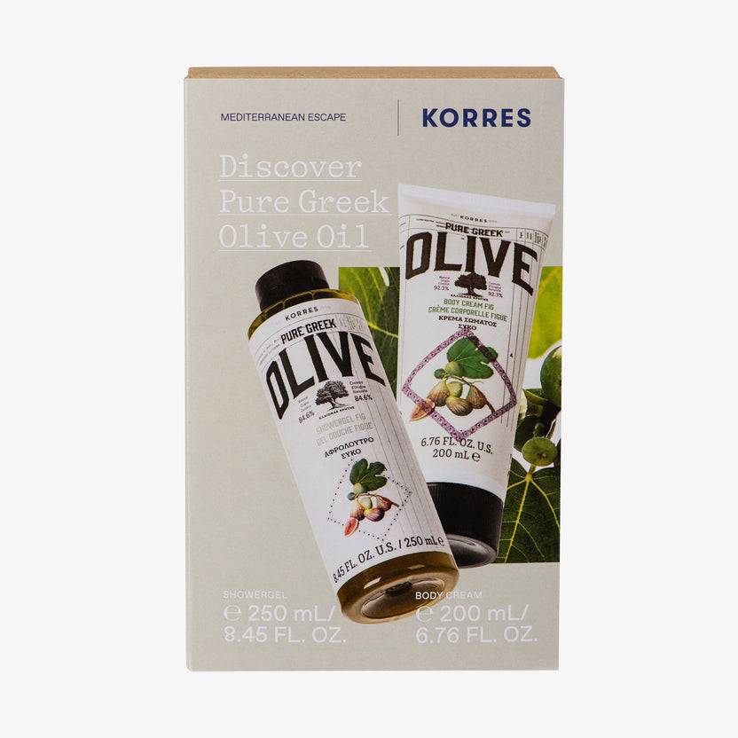 KORRES OLIVE & FIG Körperpflege Set (450ml) Saisonschlussverkauf