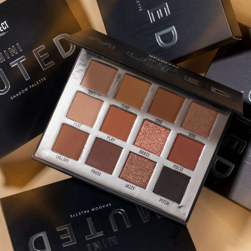 BPerfect Cosmetics Mini Muted Palette (115g) Große Rabatte