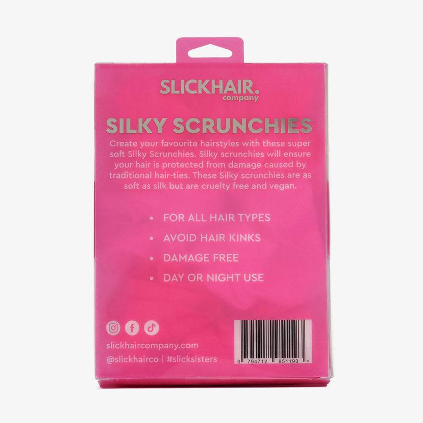 Slick Hair Skinny Silky Scrunchies Set (6 Pack) Bis zu 50% Rabatt