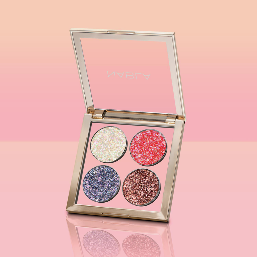 NABLA Cosmetics Miami Lights Glitter Palette Sonderangebot der Fabrik
