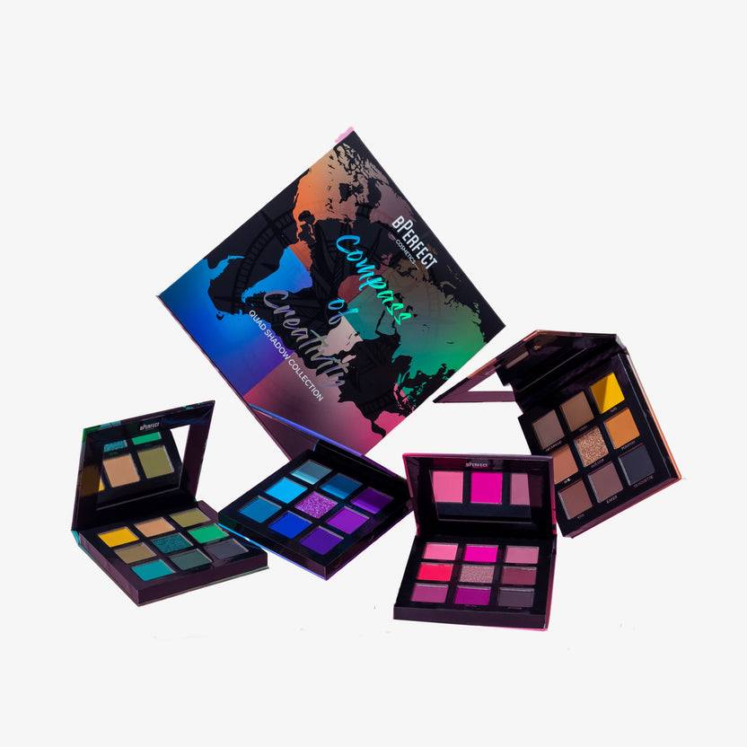 BPerfect Cosmetics Compass of Creativity Quad Shadow Collection (54g) Discount Store für neue Produkte