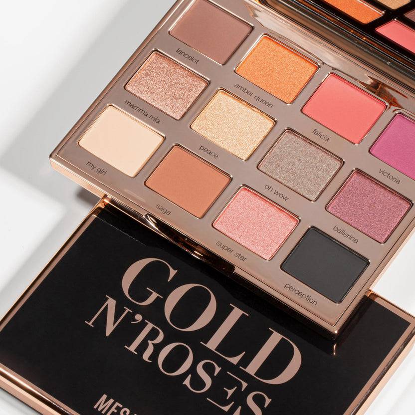 Mesauda Milano Gold n' Roses Palette Super Rabatt