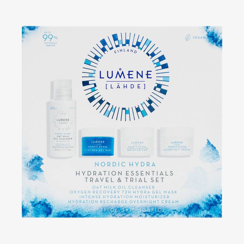 Lumene NORDIC HYDRA [LAHDE] Travel & Trial Set (95ml) im Angebot