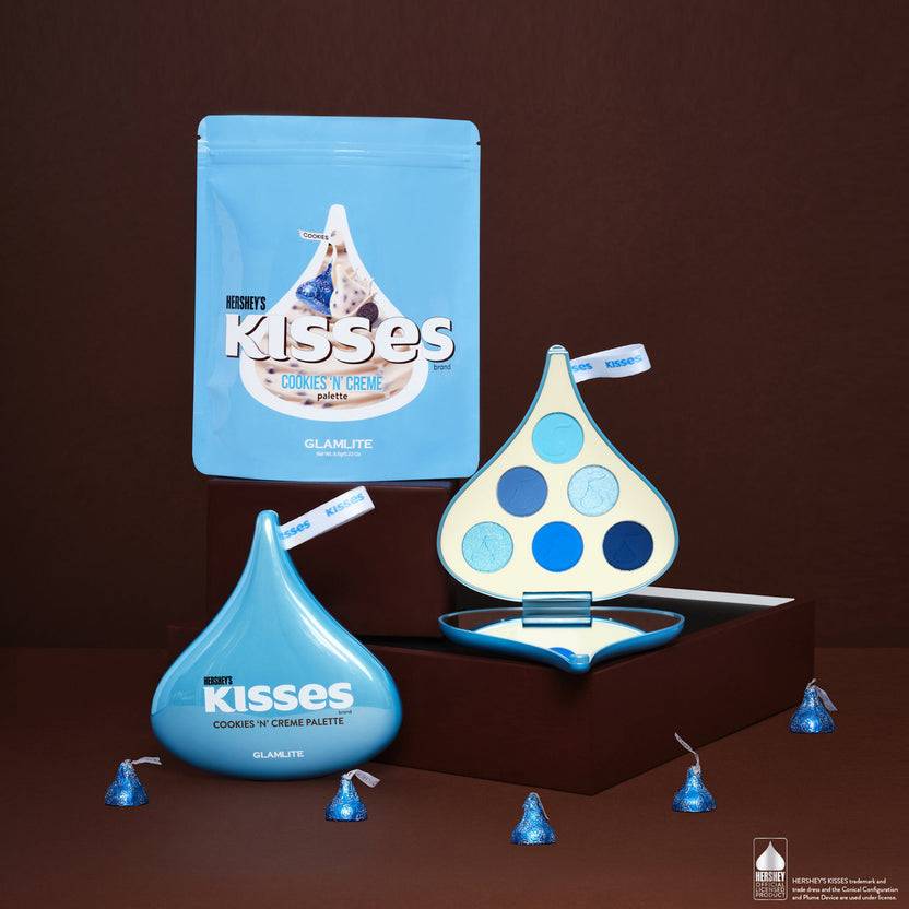 Glamlite Cosmetics Hershey's Kisses x Glamlite Cookies 'N' Creme Palette (6.6g) Günstig kaufen