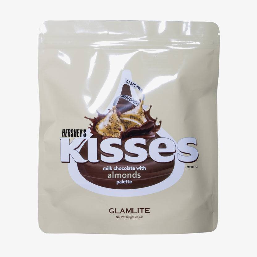 Glamlite Cosmetics Hershey's Kisses x Glamlite Milk Chocolate with Almonds Palette Versandkostenfrei