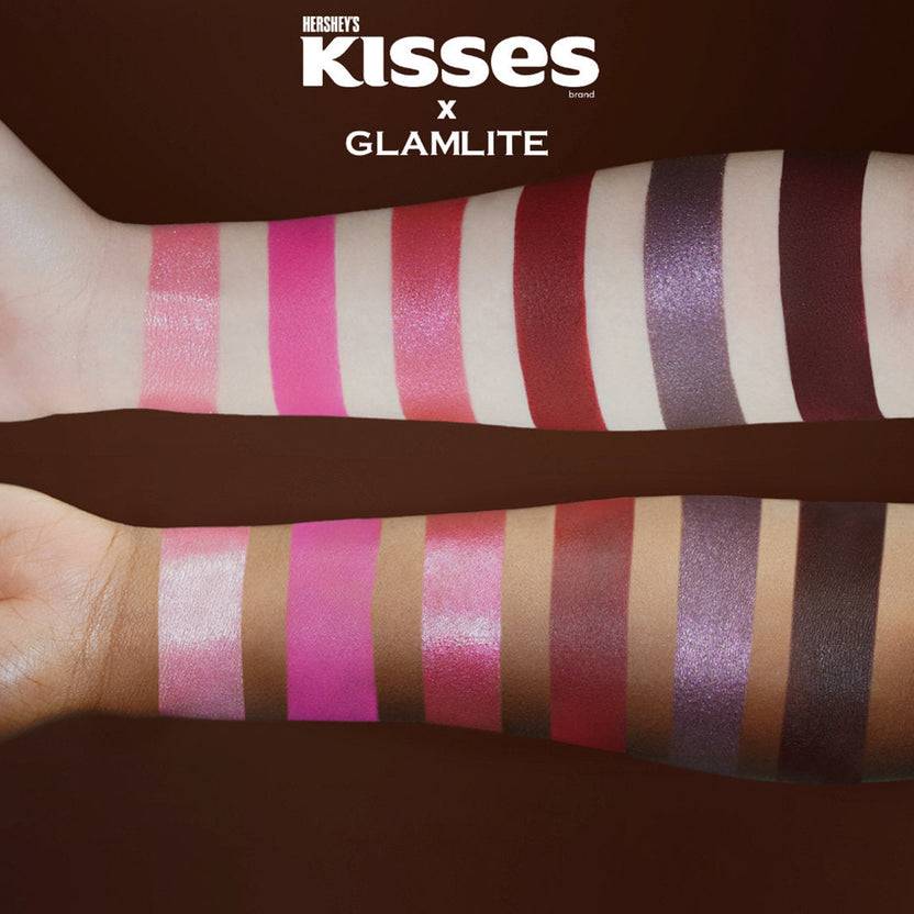 Glamlite Cosmetics Hershey's Kisses x Glamlite Lava Cake Palette Großer Ausverkauf