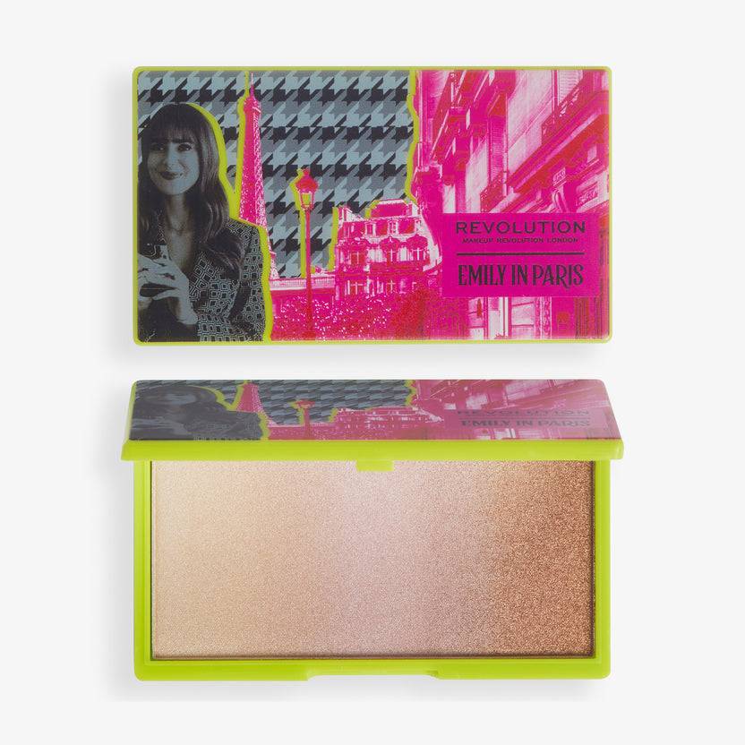 Revolution Makeup Emily In Paris In The Spotlight Powder Highlighter (18g) Exklusive Angebote