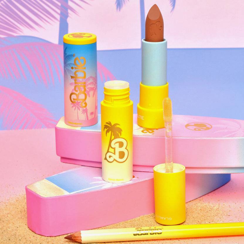 Glamlite Cosmetics Barbie™ x Glamlite At The Beach Lip Kit Saisonale Angebote