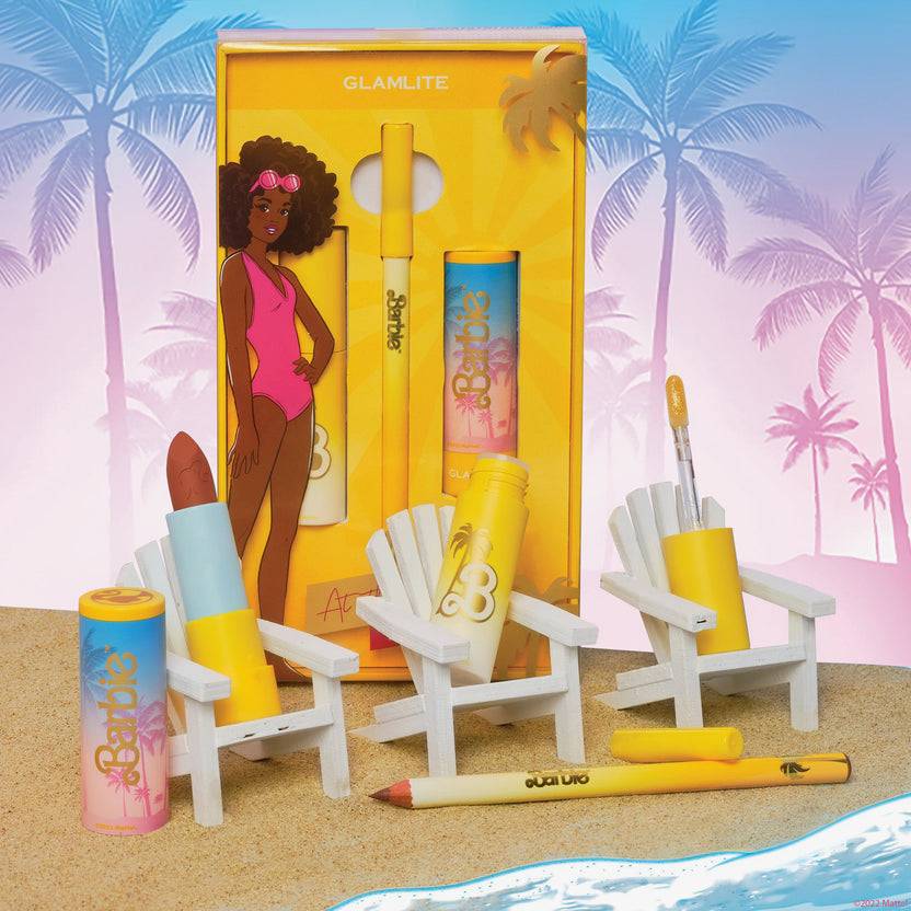 Glamlite Cosmetics Barbie™ x Glamlite At The Beach Lip Kit Saisonale Angebote