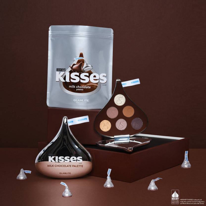 Glamlite Cosmetics Hershey's Kisses x Glamlite Milk Chocolate Palette (6.6g) JETZT KAUFEN