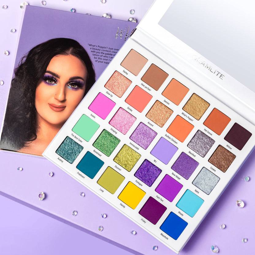 Glamlite Cosmetics Mikayla x Glamlite Palette (36g) Neueste Stile